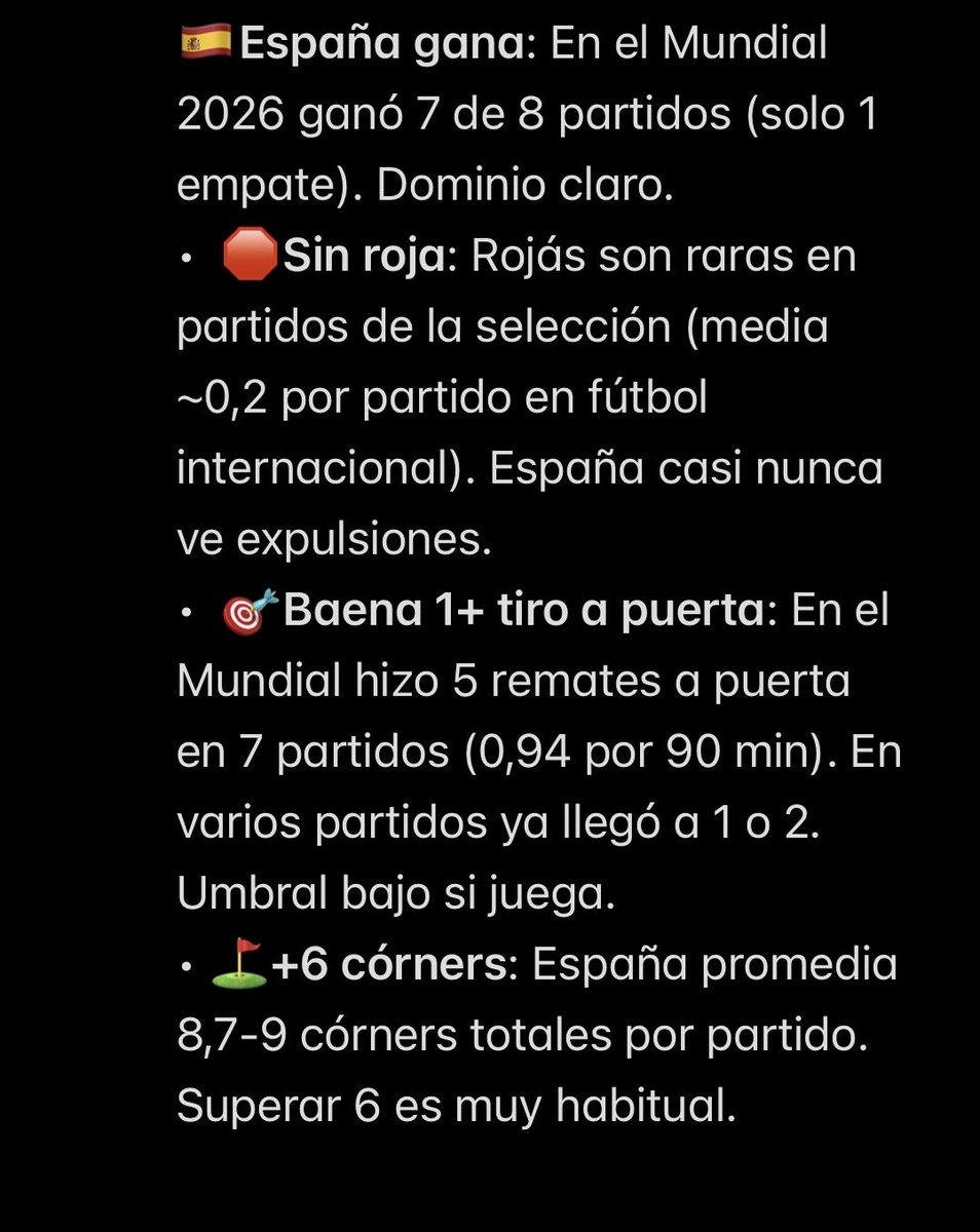 Dualtip2's tweet photo. GANADORA PARA HOY🤑
#España #Lamine #inglaterra #nationsleague https://t.co/CQ4Xks1Nfx