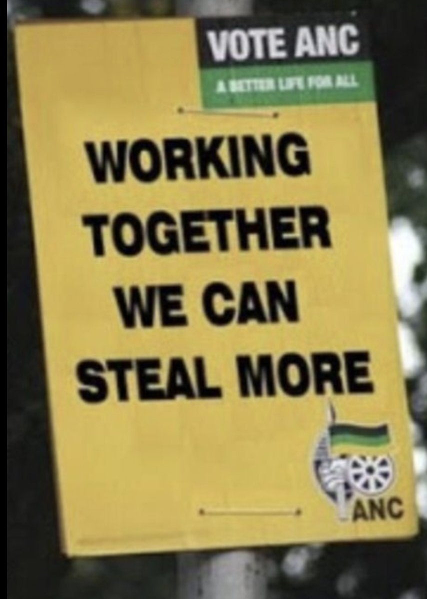 avindrenmudaly's tweet photo. @ReutersAfrica 🫠 we are all eekwoul 🤗
😒✊🏿💚🤡🖤🤡💛✊🏿🤑🤑💰💰💸💸

😒 Its a Cadre filled club of elected  #Kleptocracies where loyalties are bought with patronage, #irregularities #looting will resume 💰🫰🏿💰 shortly.

The #ANC, and their #Mafia are scammers

Know Your Enemy #SouthAfrica‼️ https://t.co/iHGlReQlHI