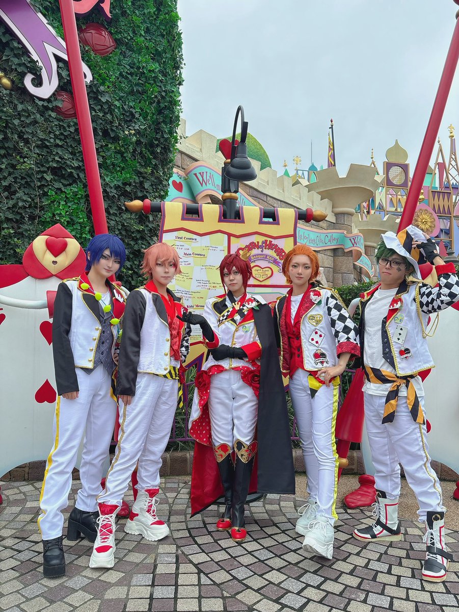 yu_ri120229's tweet photo. ハーツでインパしてました～！
みんなありがとう！最高に楽しかった！

※メンバーはリプ欄へ

#Dハロ仮装2026
#Dハロツイステ仮装 https://t.co/jClCQZpNaq