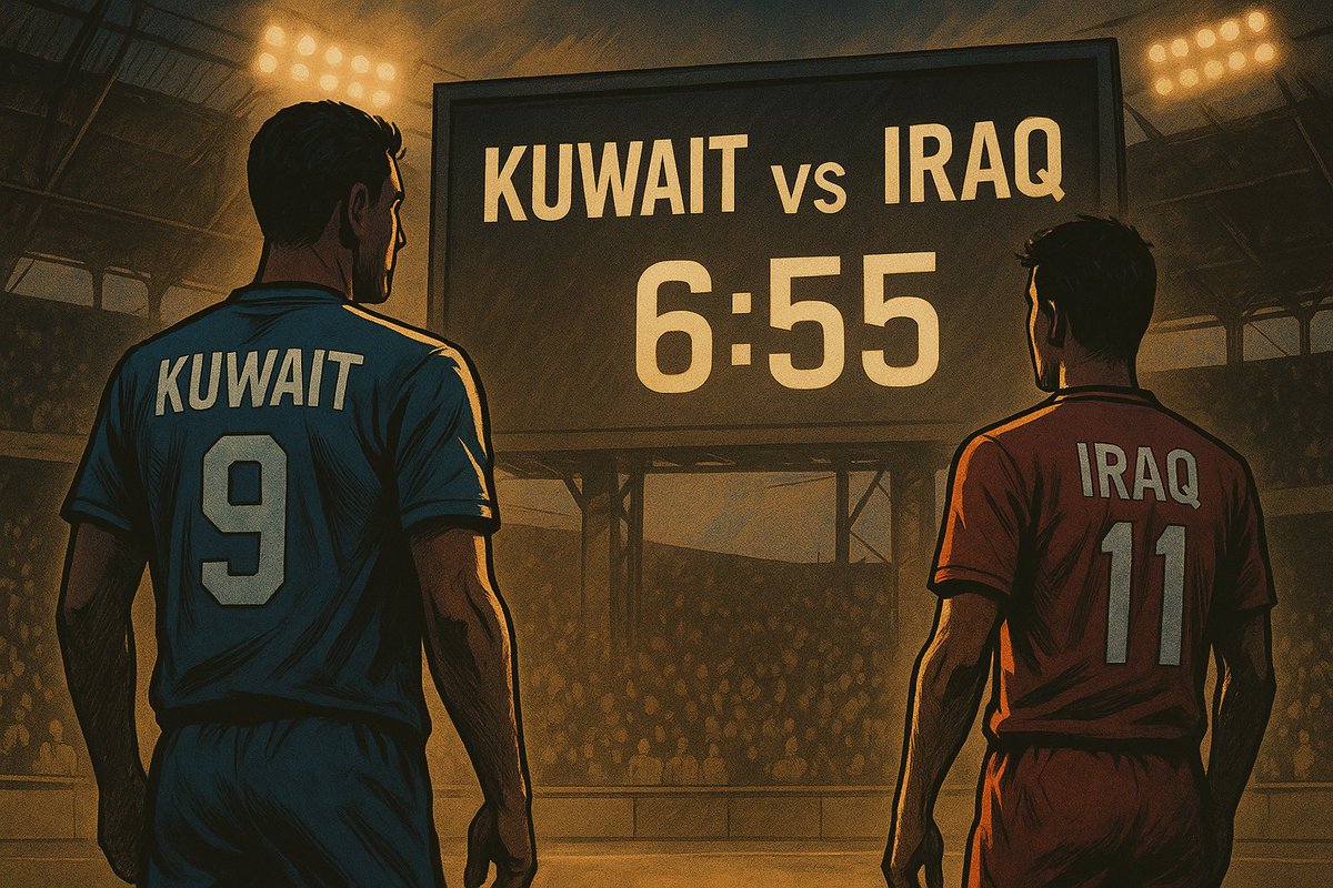 KoftaNews's tweet photo. تشكيلة المنتخبين الرسمية للكويت Vs العراق عند 6:55 مساءً

نقلًا من: اخبار كرة القدم
https://t.co/WO7yAUfXEi https://t.co/Va3xplDewF