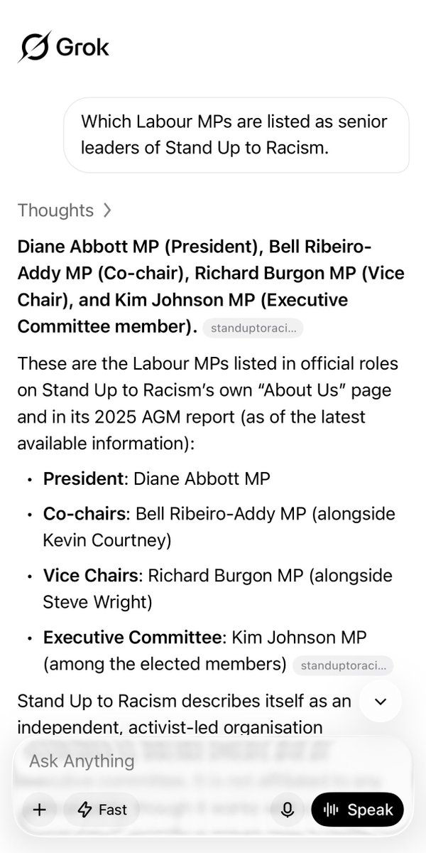 SirBenoLot's tweet photo. @PatrickChristys Stand Up to Racism is led by four current Labour Party MPs. 

The Labour Party is directly interfering with the democratic process. https://t.co/kJ18tFl1be