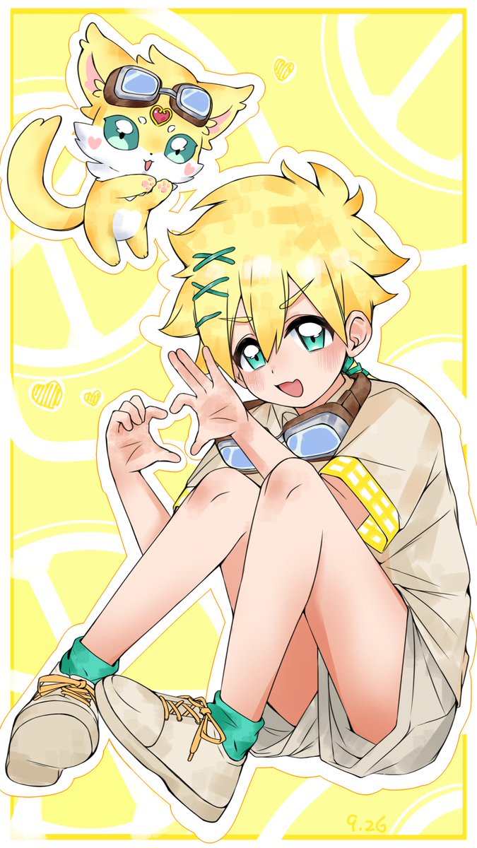 ritsu6323's tweet photo. 🫶💛
#ジェット先輩 https://t.co/0KnTrnw4bC
