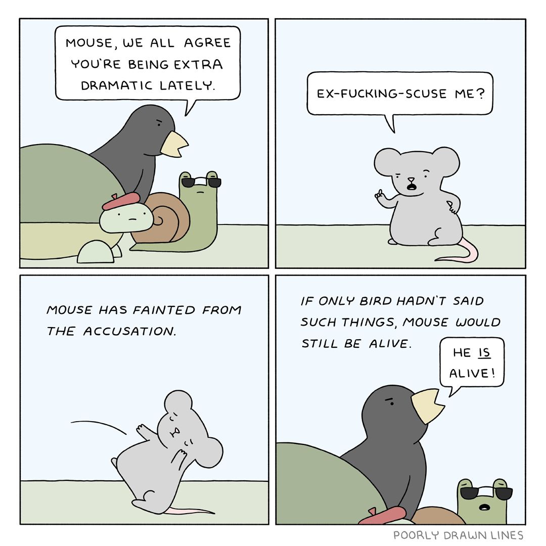 PDLComics's tweet photo. Extra dramatic https://t.co/1dsmUSKJk2