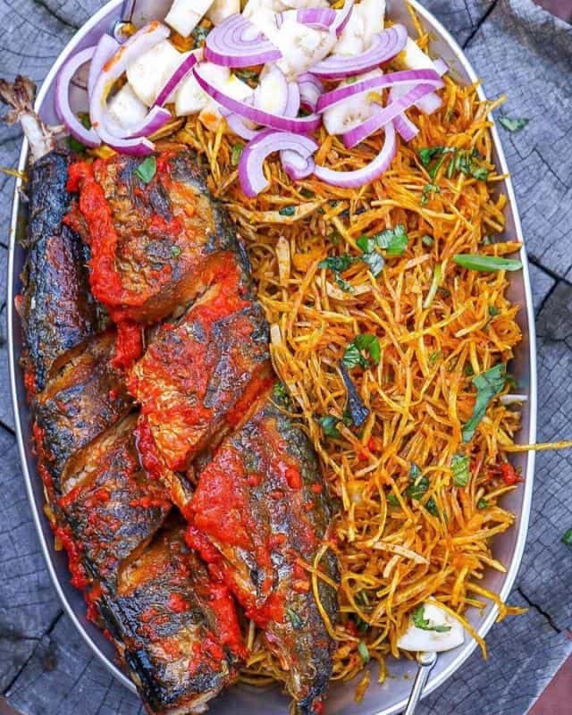 Voiceofigbos's tweet photo. It’s called Abacha not African Salad. Originated from Igbo land. 

#igboamaka https://t.co/XOaAvNu3oD