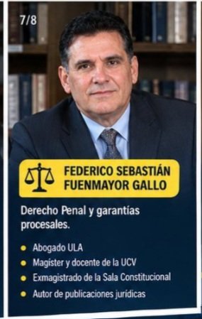 luiscoOficial's tweet photo. Federico Sebastián Fuenmayor Gallo - EL PEOR!!
Fue magistrado de la Sala Constitucional del TSJ caso "magistrados exprés" 2015, cuando AN saliente roja de DC nombró 13 magistrados apurados antes de entregar a la AN opositora. Era suplente de Gladys Gutiérrez. https://t.co/ysBKhLPCXg