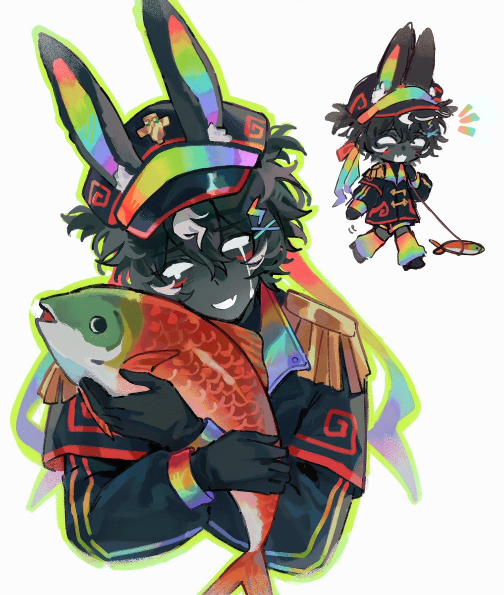 bunnixon_'s tweet photo. #spokeisherefanart me and my only friend https://t.co/0fcxYbr9B8
