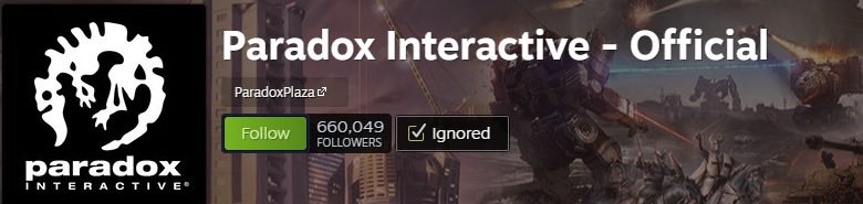 GIANTVIKING1's tweet photo. ÖNEMLİ 

Steam’de paradox interactive ve development studios sayfalarına gidip settings butonuna basın sonra şu ignore düğmesine basın. Basılınca da takipçi sayısının yanında ‘ignored’ yazıyor. Steam algorithm bunu görüp daha az gösterir 

Onu yaptıktan sonra ‘report this creator’ düğmesine basın ve ırkçılık ‘anti Turkish prejudice’ vs yazın ve bide ‘it made me really sad or anxious or depressed’ falan da ekleyin biraz daha sert vursun diye. 

O YÜZDEN HEP BERABER İGNORE EDİN SONRA REPORT EDİN #BASKIYADEVAM 

#önemli
#Atatürkkırmızıçizgimizdir