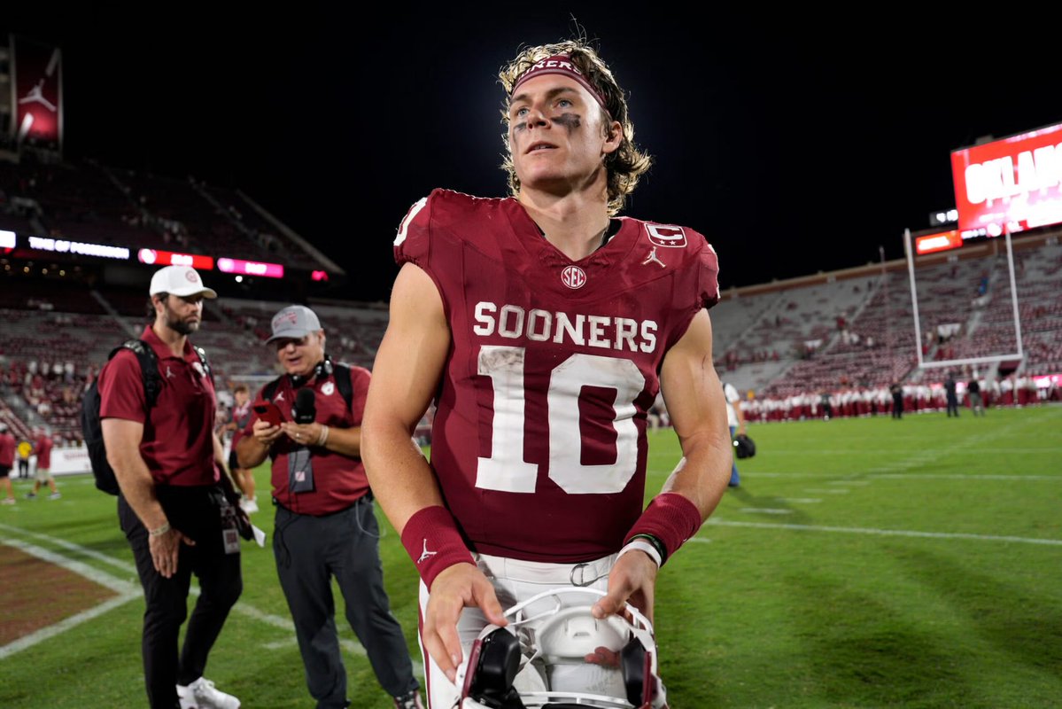 ijustwannarocco's tweet photo. They’re saying you’re ass 10

They’re saying you’re an INT merchant 10

They’re calling you the worst qb in OU history 10

They said you’re washed 10

This team needs you 10

How will you respond 10. https://t.co/oUWPstBHIN