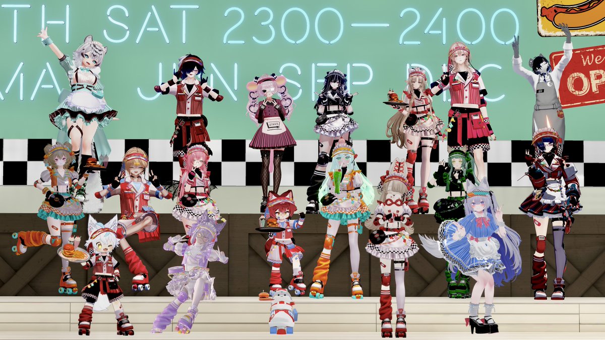 Minqse_vrc's tweet photo. #ダイナー改変集会 行ってきた❕❕
皆めちゃかわで良かった〜‼️՞⸝⸝'ᜊ'⸝⸝՞ https://t.co/qT2lDzkEuE