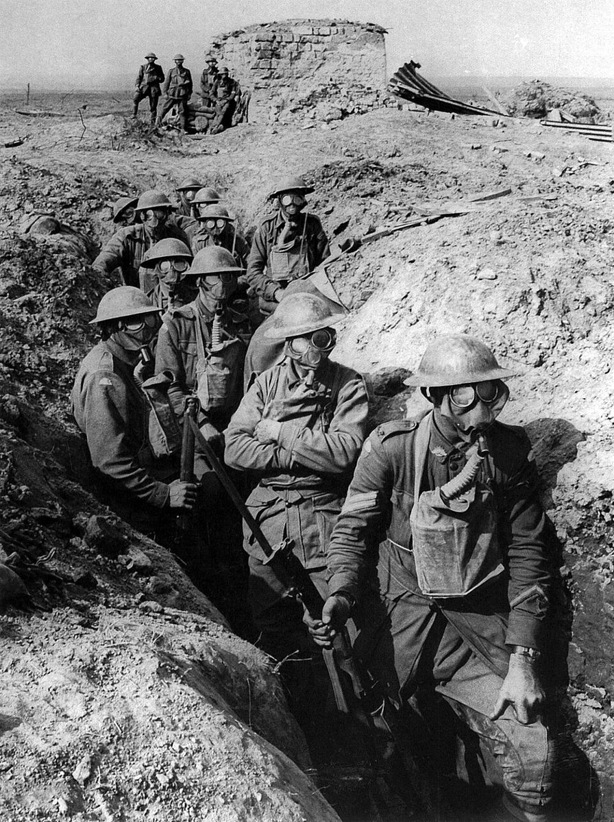 greatwardaily's tweet photo. September 26, 1917

The next phase of the Third Battle of Ypres gets underway with seven British and two Australian divisions attacking from the Menin Road to Polygon Wood and further up north towards St. Julien. Repeating the tactics and massive artillery support that had proven successful a week earlier, the attack moved the British forces forward 1,000-1,500 yards and savaged the German defenders. Rather than trying to push forward, the British once again dug in, brought up reinforcements and awaited the inevitable German counterstrokes.