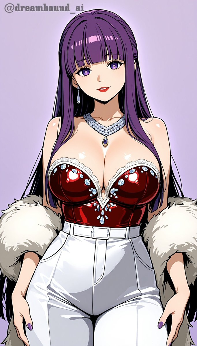 dreambound_ai's tweet photo. Her gentle presence carries a quiet elegance that makes every look feel effortlessly mesmerizing. 💜✨️💫

.
.

• Created on: @moescapeai

.
.

#Anime #Trending #ExplorePage #Fern #FrierenBeyondJourneysEnd https://t.co/S5JM3oaa3M
