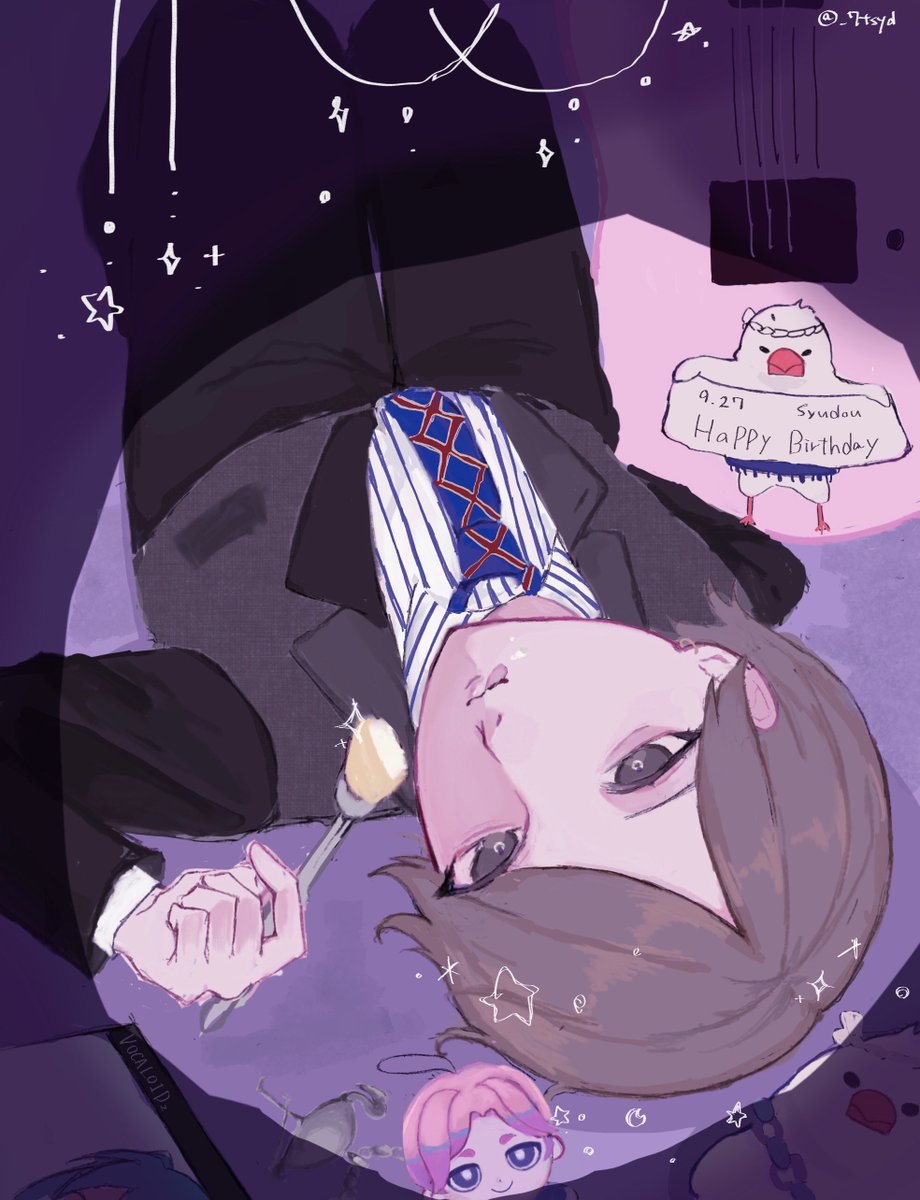 _7tsyd's tweet photo. ┊✧✧✧  𝚜𝚢𝚞𝚍𝚘𝚞 𝙷𝚊𝚙𝚙𝚢 𝚋𝚒𝚛𝚝𝚑𝚍𝚊𝚢  ✧✧✧┊

 #syudou生誕祭  #syudou生誕祭2026
 #しゅどあーと https://t.co/lYVdwv8Ikv