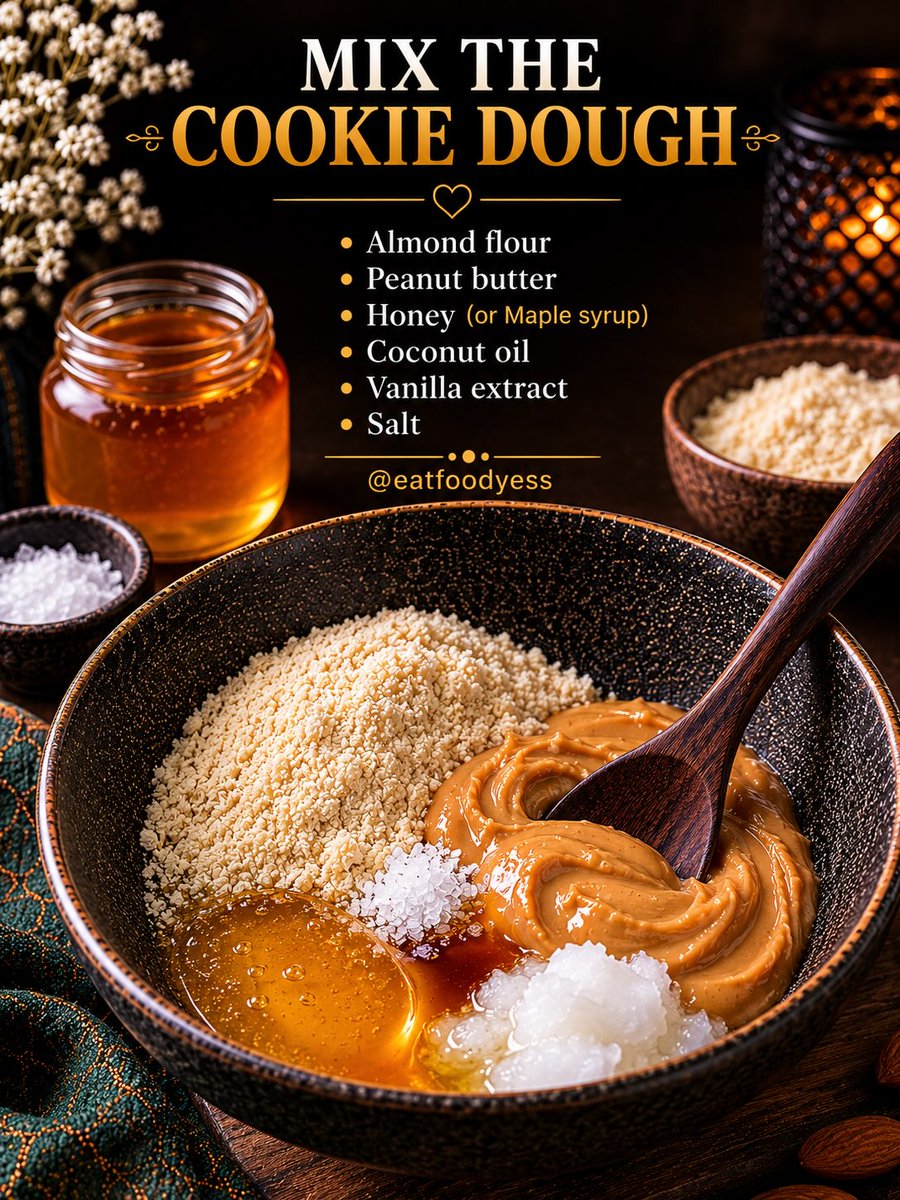 SundayVixkpze's tweet photo. Healthy chocolate cookie dough bars with rich flavor and no compromise. Mix almond flour, peanut butter, honey, coconut oil, vanilla, and salt. Press into a lined pan, top with melted milk chocolate and flaky sea salt, chill until set, then cut https://t.co/Hwn0emSxOB