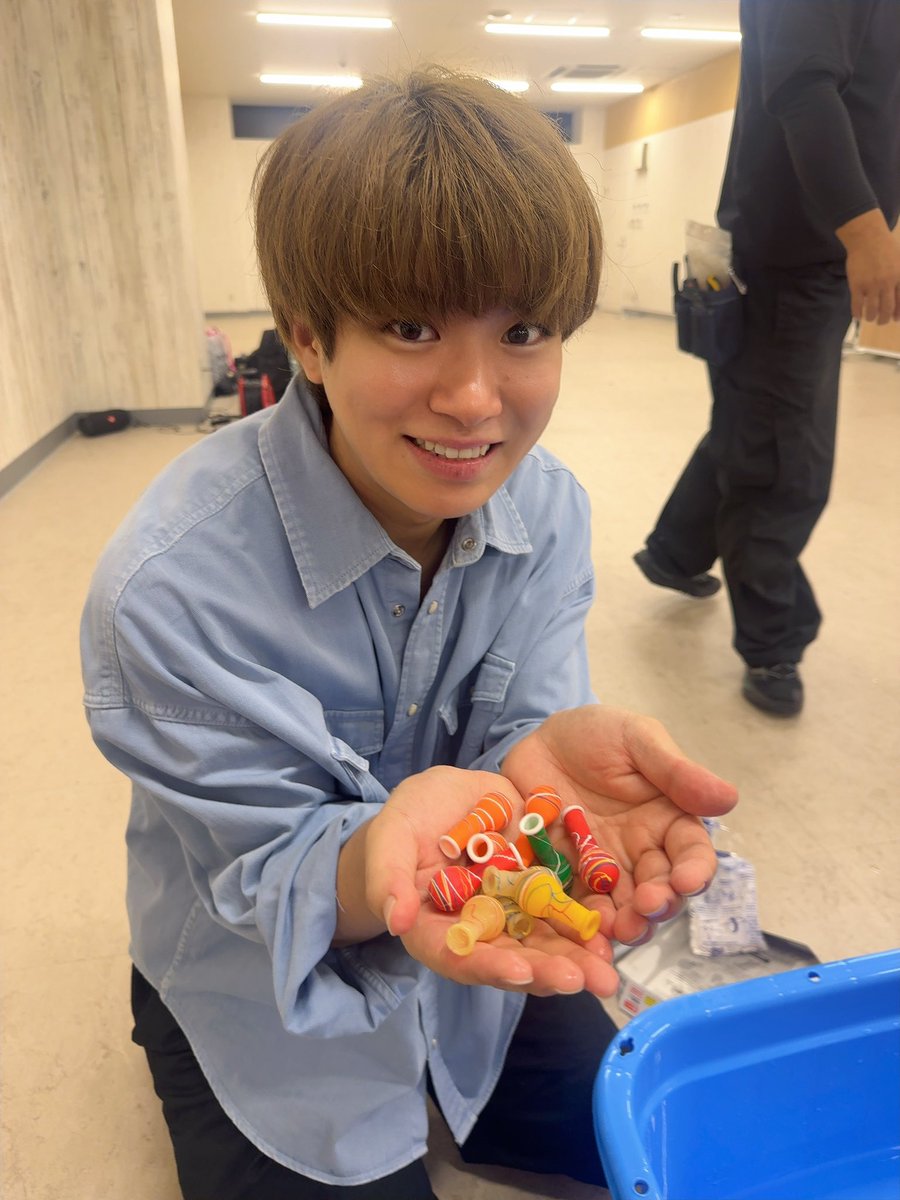 ninosuke0424's tweet photo. イオンタウン旭〜超民祭〜ありがとうございました🏮

朝からお祭り隊長として下準備してました！！
縁日楽しかったかな？？

ライブも浴衣姿でみんなにお届けできて嬉しかったな！！

雨の中会いにきてくれて本当にありがとう😊最高な1日だった🤍 https://t.co/K5bvMC51LO