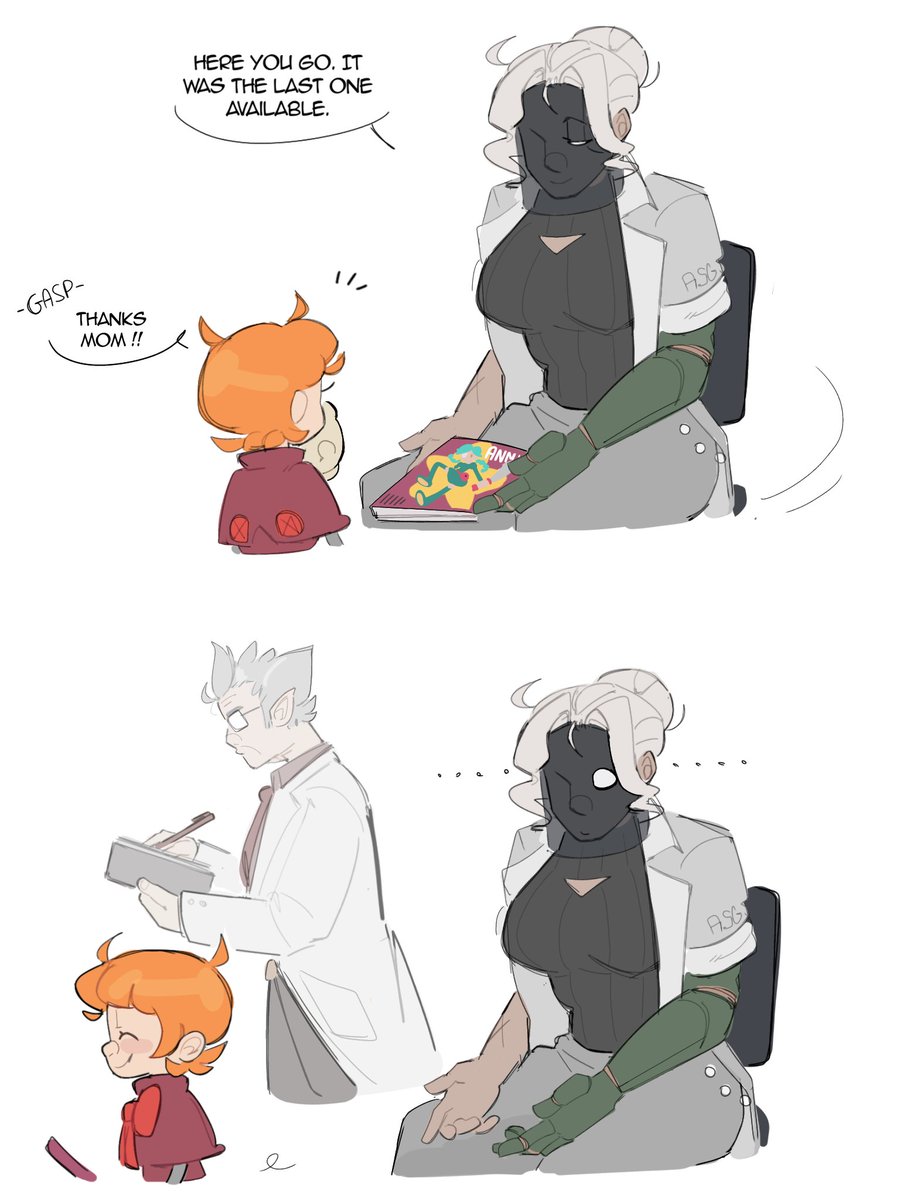 L_Solaria_'s tweet photo. first time being called mom #skullgirlsAU https://t.co/9TvogcNXNZ