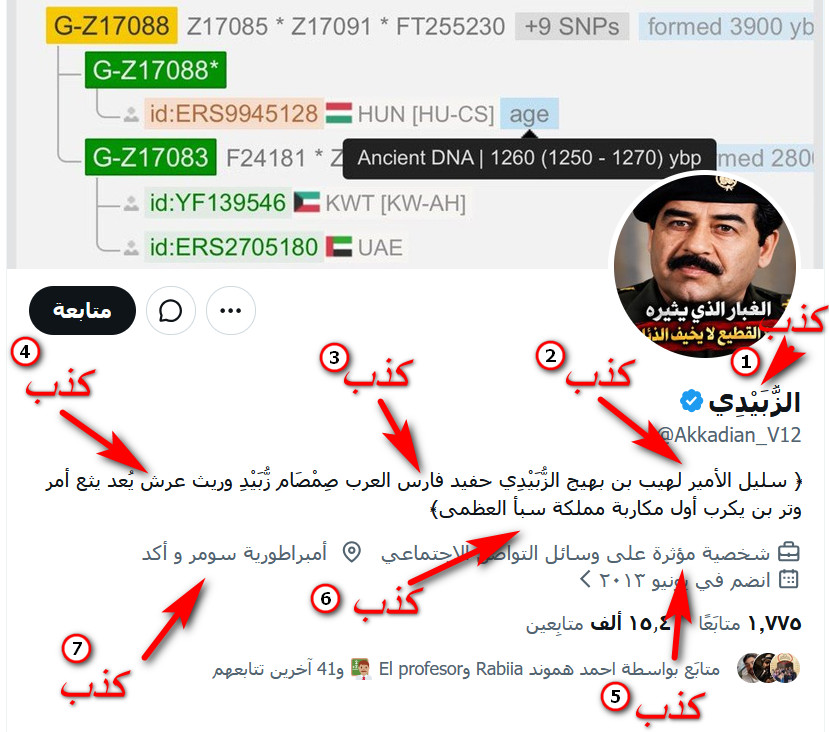 kwetaad9's tweet photo. من البايو بس 7 كذبات تاريخية @Akkadian_V12 https://t.co/Oz9dTCJyGY