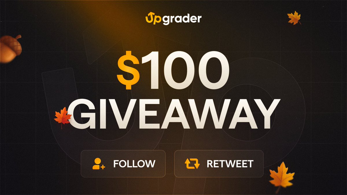 yosoykush's tweet photo. Big Brand New Update on @Upgradercom today
To celebrate, we are giving away $100

To enter:
Follow me &amp; @Upgradercom 
Retweet this post and Tag 1 friend
Rolling in 7 days https://t.co/Q9aNoevqEJ