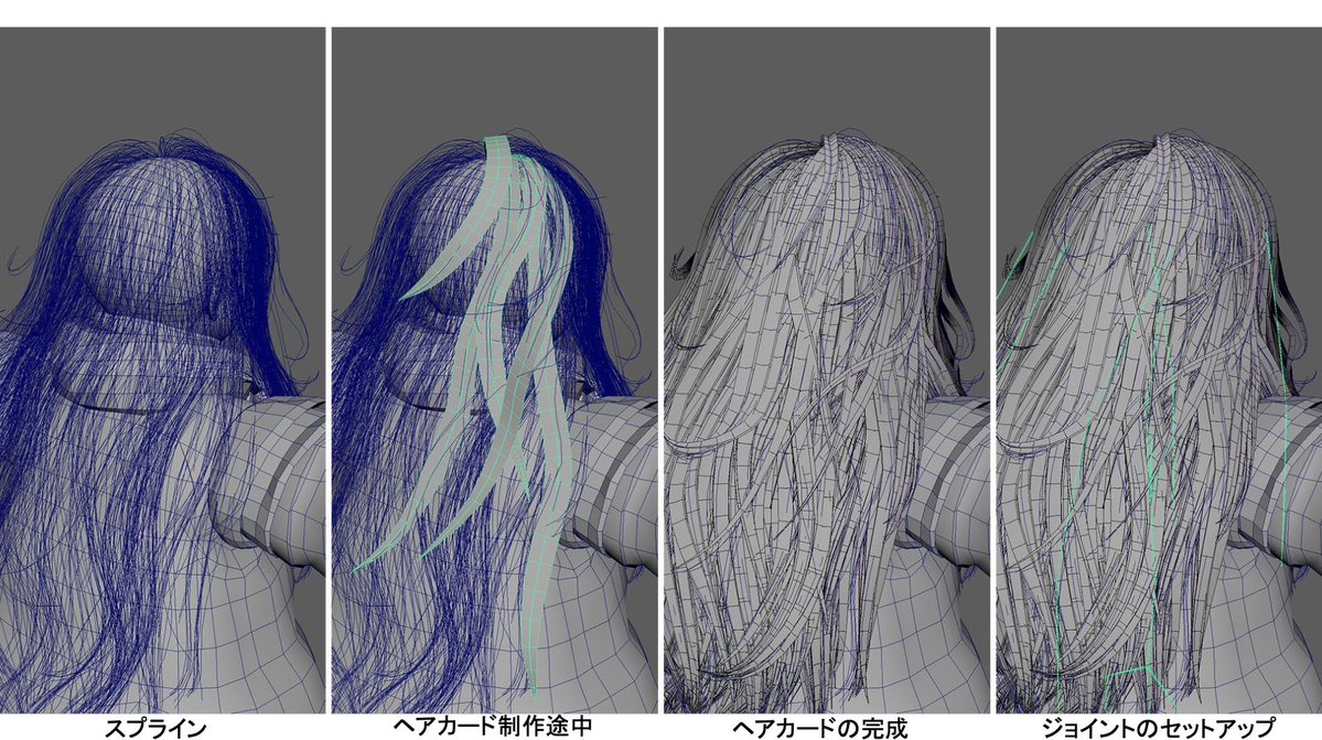 GameAnim's tweet photo. More detailed shots. From this CEDEC 2026 talk "Making Diana" by Capcom lead facial animator Serina Ohara &amp; lead character artist Kenji Irie https://t.co/1NKl9dhlQh https://t.co/wNkigvMSmo
