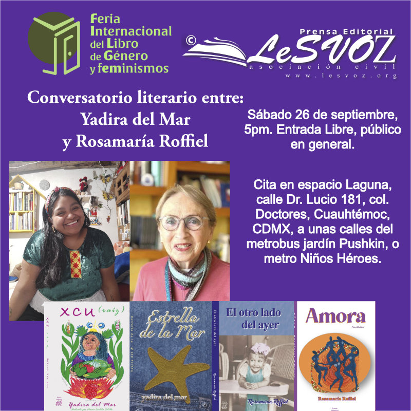lesvoz's tweet photo. La presentación de hoy en la FILGem es a las 5pm.
Mañana DOMINGO NO PARTICIPAREMOS.
Nos tomaremos el descanso y nos veremos en la
FERIA INTERNACIONAL DEL LIBRO DEL ZOCALO DEL 9 AL 18 DE OCTUBRE 2026. https://t.co/AAkvADFadk