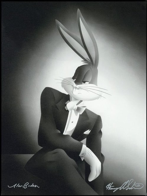 pinkpiggyclub's tweet photo. so who was gonna tell me that there’s looney tunes portraits https://t.co/H1v5KySxHD