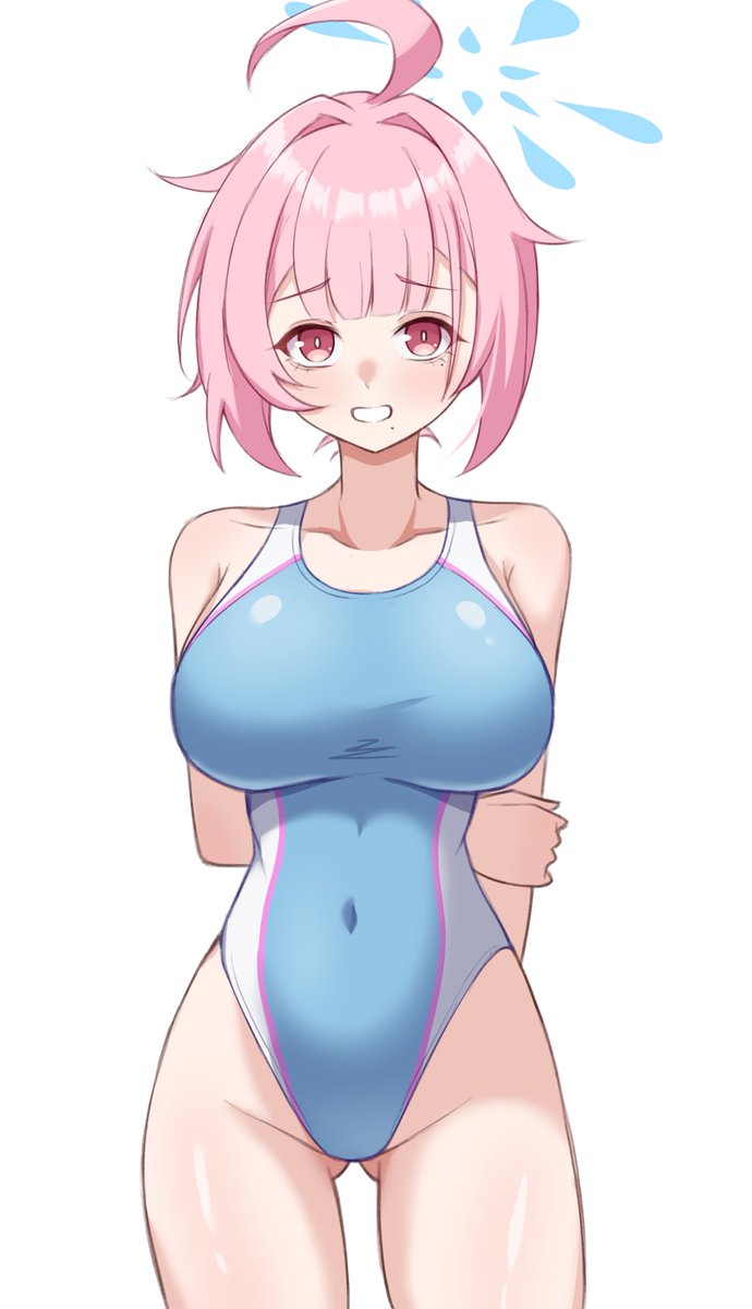 minaduki0707's tweet photo. 競泳水着ココロ描いたよ
#ブルアカ https://t.co/aTw2j0nllx