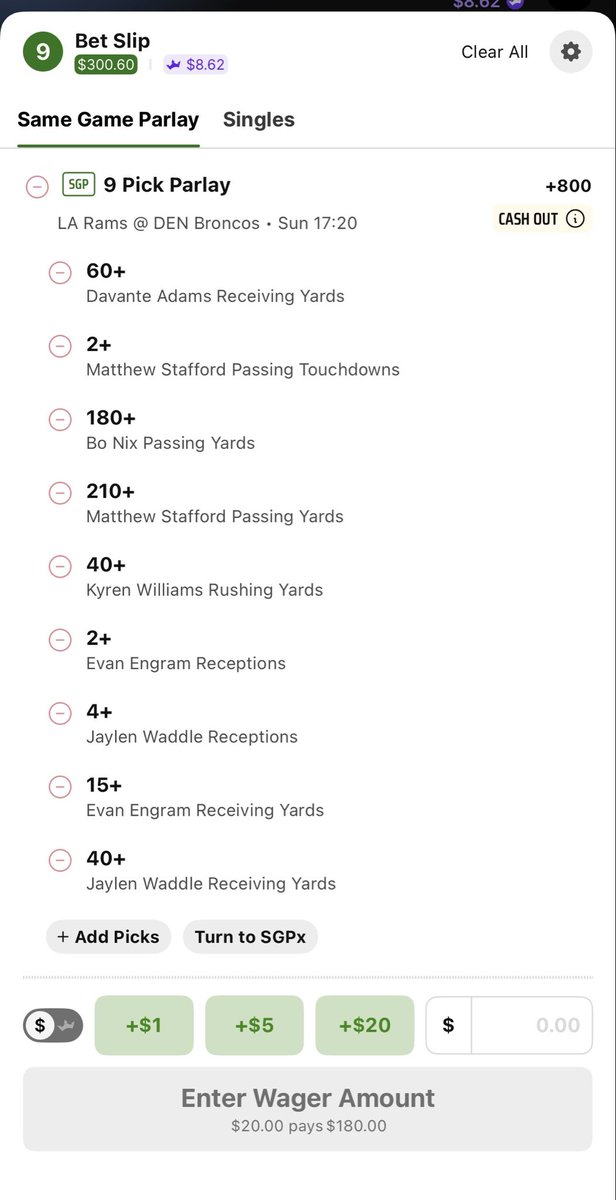 Jon99700951546's tweet photo. @Playbook DraftKings https://t.co/UsBKtDq1SW