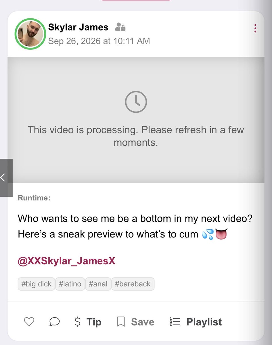 SkylarJamesx's tweet photo. A teaser to my next video is up now on my @JFFMen page. It’s an exclusive to that site only! 🥵👅🍑

https://t.co/fSr5LkSKCK

@EventosGayMed @TardeoMedellin @HotGuyZone @TheBlowers watta 😈 https://t.co/aTkdkbN2iW