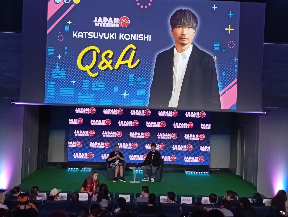 RamenParaDos's tweet photo. Comenzamos con el Q&amp;A de Katsuyuki Konishi https://t.co/3jH0BB7LxY