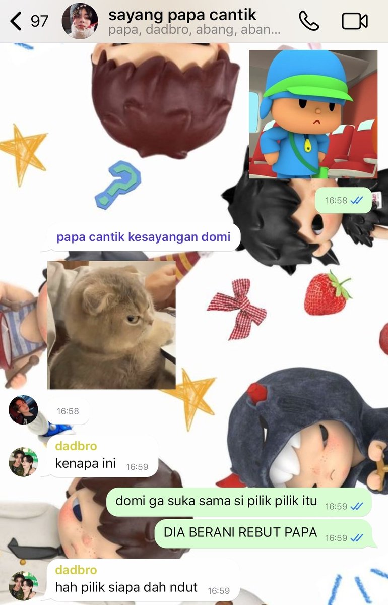 amorrave's tweet photo. perthsanta few tweets family au, part of dadbro dan papa cantik

; say hi to majikan kecil berbulu https://t.co/8AHeuK010h