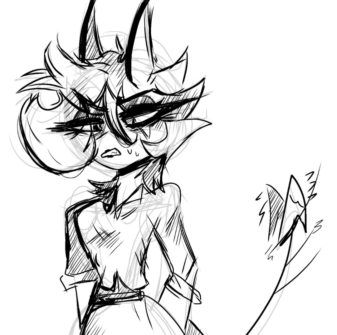 Reinf8vi's tweet photo. A bunch of old sketches of my girl that I’ll finish someday...(probably)/Из старого скетча возможно дорисую своего персонажа https://t.co/N4vIFxl98x