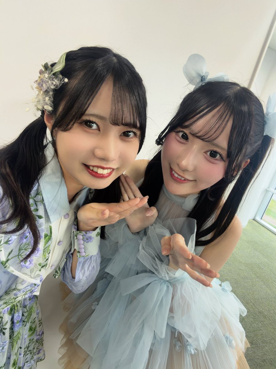 MusicCultureinf's tweet photo. NGT48佐藤広花＆Rain Tree綾瀬ことり
歓喜のオフショット公開！
佐藤「コトリ時代から見ていました！」
綾瀬「お顔がタイプです！」 
🔗https://t.co/uwwiIzGVAh 

#佐藤広花 #NGT48 #綾瀬ことり #RainTree https://t.co/RiVoOxagxT
