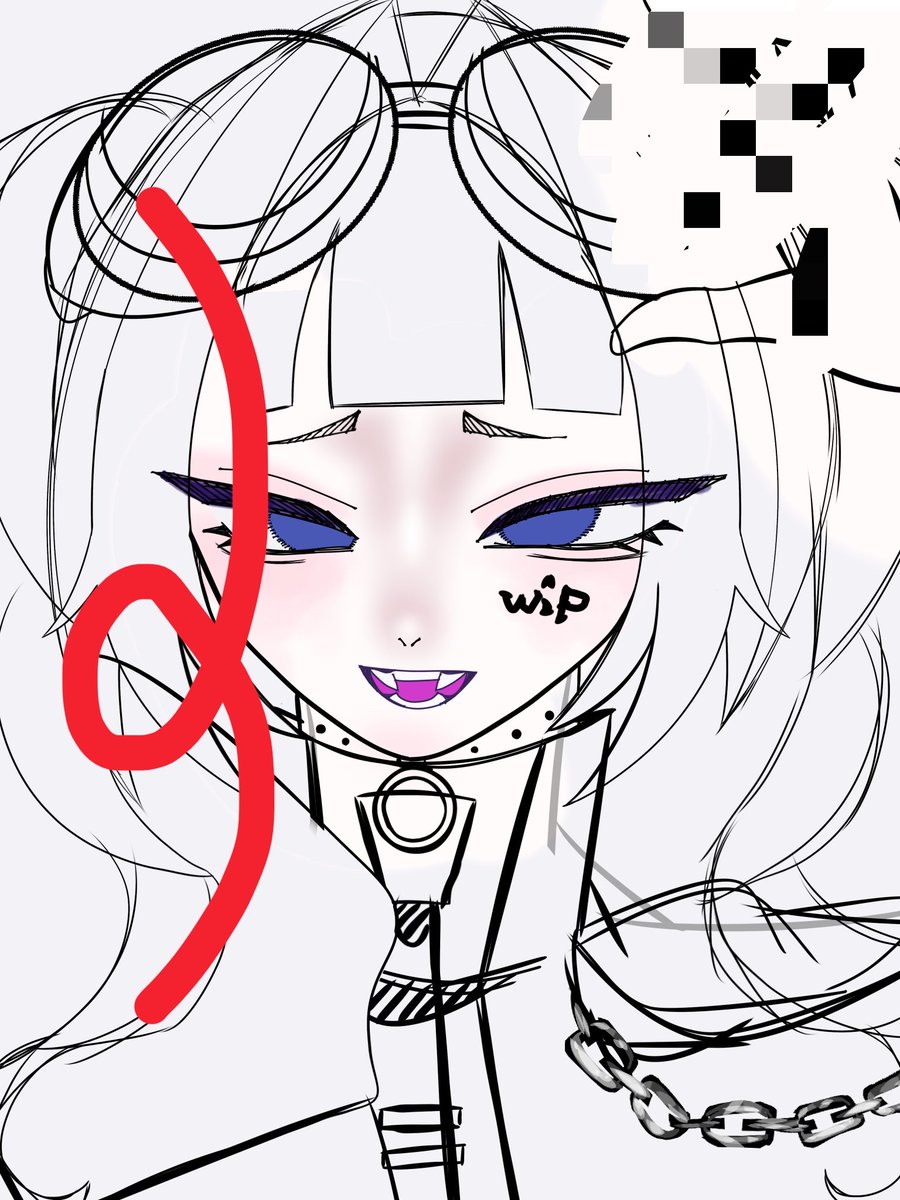 ag_oos2's tweet photo. そうなんです
私とんでもなく筆が遅いんです！！！ https://t.co/x7yyPza4iY