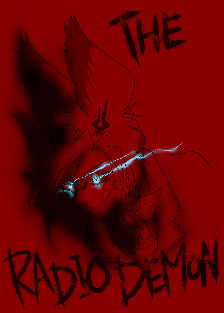 aosukagogo's tweet photo. 最近自信無し無し君だったけど、描ける気になってきたので深夜にこっそりｗｗ
　
［English version below ↓］
 
「危機？…あなたの？」
口角の上がったその口のまま男が答える。 
　
「ご自分の立場を理解されている姿勢は好きですよ。」

男の背中から生えた触手が蠢く。 

後5秒…いや、3秒か。 
　
「1秒、ですよ。」 
　
俺の心を完全に読んだ声が聞こえる。
俺に出来るのはガタガタと震える事だけだった。

“A crisis? ...Yours?”

The man answered without losing that smile.

“I do admire someone who understands their own position.”

The tentacles growing from the man's back writhed.

Five seconds left...
No, three.

“One second.”

His voice reached me, having read my thoughts perfectly.
All I could do was tremble uncontrollably.
　
#HazbinHotel
#HazbinHotelFanarts
#HazbinHotelAlastor