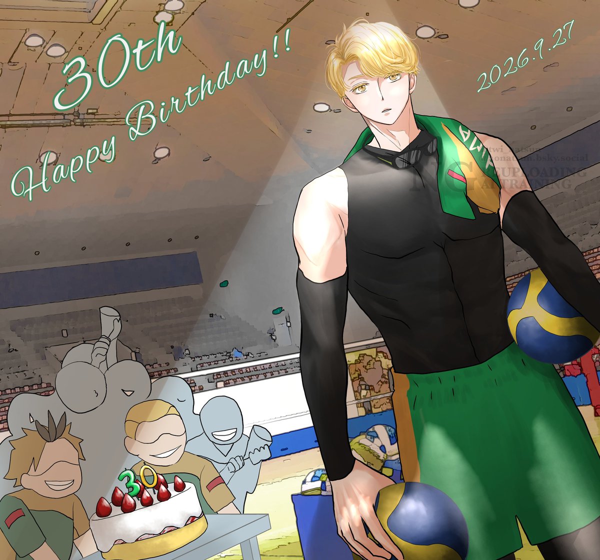 twi_natsun's tweet photo. 🌙くん 30歳のお誕生日おめでとうございます！
頑張るきみをいつも応援しています！
#月島蛍生誕祭2026
#月島蛍誕生祭2026 https://t.co/FTKssQJdm9