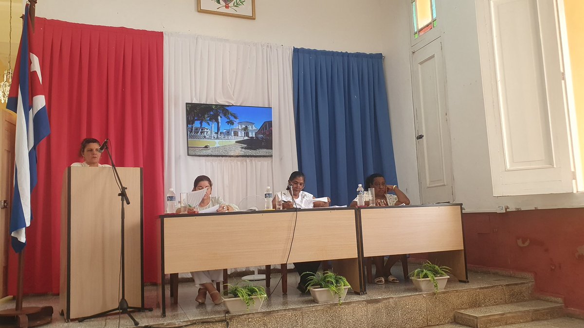gsesmonde's tweet photo. En la XXXVII Sesión Ordinaria de la #AMPP de #TrinidadDeCuba, se evalúa el anteproyecto del plan de la economía y el presupuesto para el 2027.
@AlexisLorente74 
@DeivyPrezMartn1 https://t.co/8zYgM5srDS