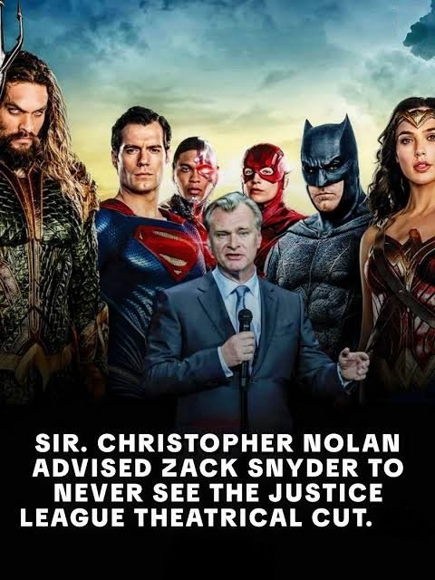 HallOfSV's tweet photo. Christopher Nolan and Deborah Snyder watched the Whedon cut, while Zack was told, “You can never see that movie” because Deborah feared it would break his heart.
That says everything how badly WB messed up everything.
#RestoreTheSnyderVerse https://t.co/L7xzPKm8qq