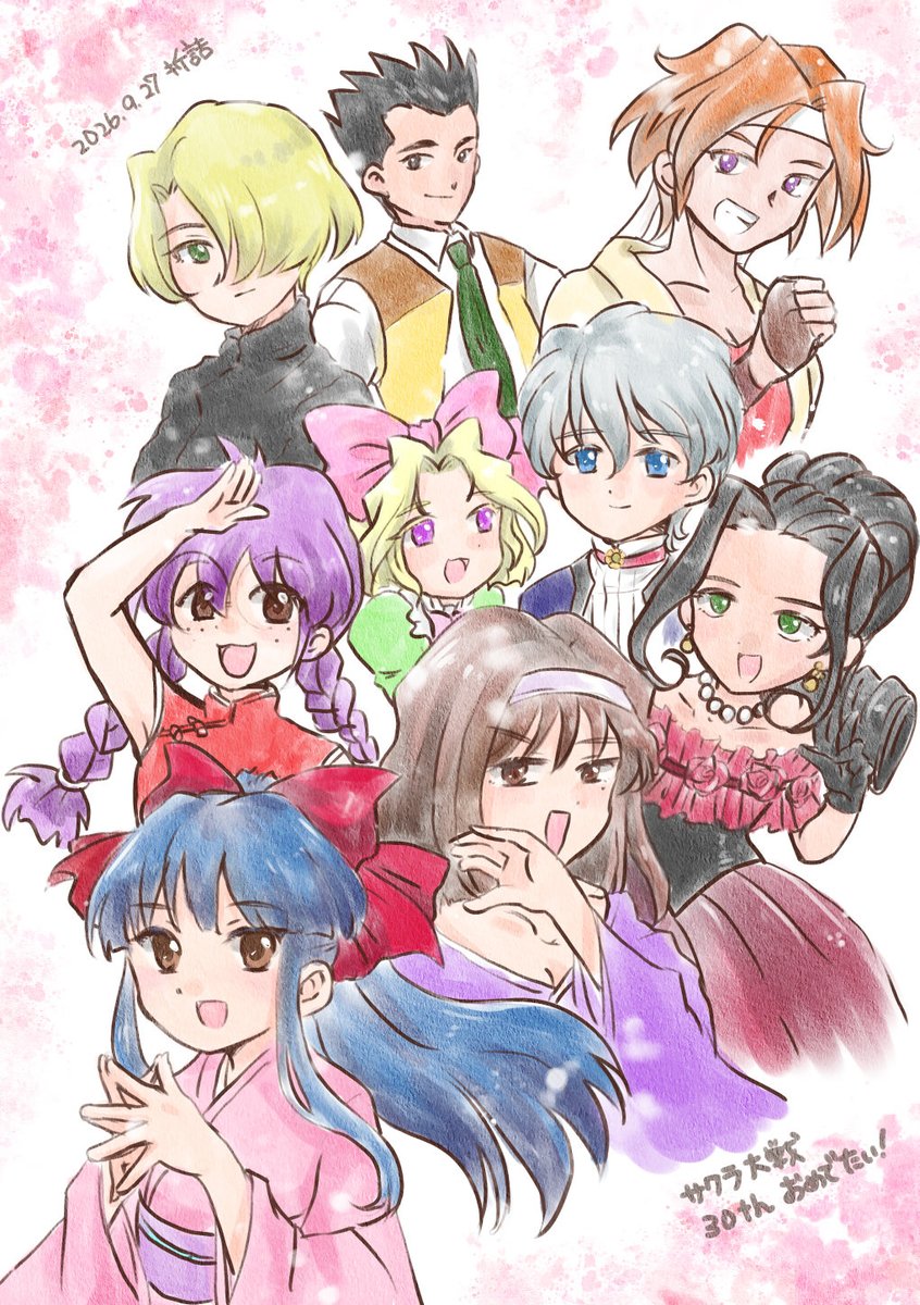 oridume_sushi's tweet photo. サクラ大戦30周年おめでとう〜
生きて祝える喜び！ https://t.co/6XxvMoLGmg