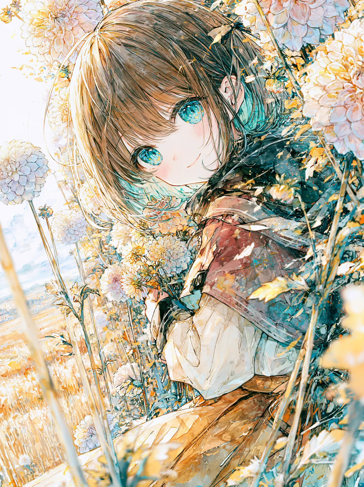 絵画　Dahlia はちねろ@aiart on X: 
