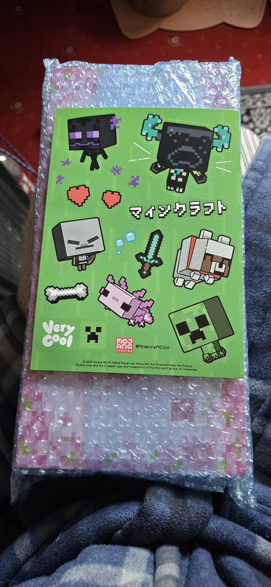 BlaiddVT's tweet photo. They also came with a cute sticker sheet! https://t.co/jgyk0IFcY9