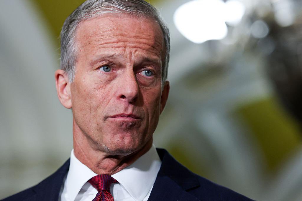 HabbaAlina55710's tweet photo. Fire Thune for failing the American People! 

Make him the example so nobody forgets what failure costs. https://t.co/7IlupNUCzk