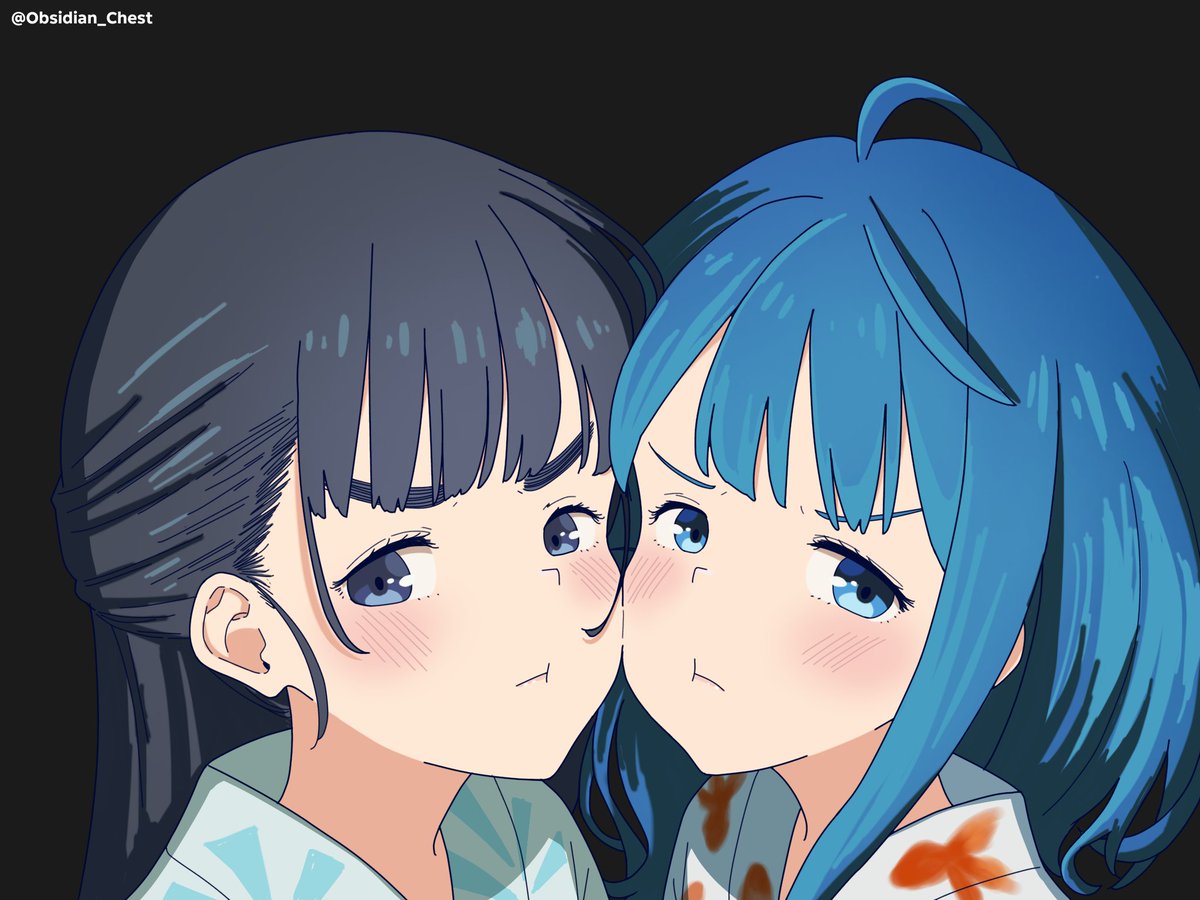FIRESTILLBURNSs's tweet photo. Are you girls jealous?

Artist by : @Obsidian_Chest 
#マケイン #makeine https://t.co/jZOcnzdUwW