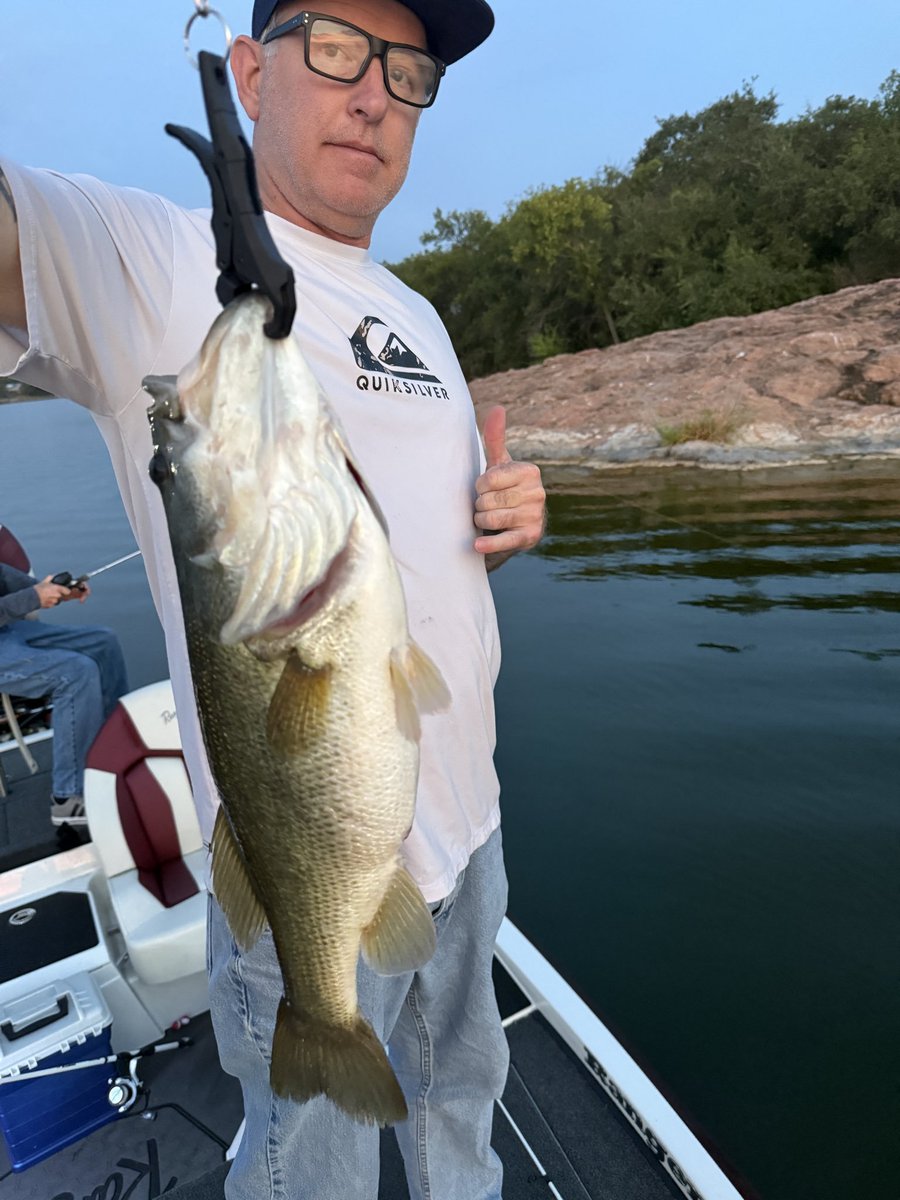 HabbaAlina55710's tweet photo. They are biting this morning!  

He fought, I won. https://t.co/a34rmJA2eO