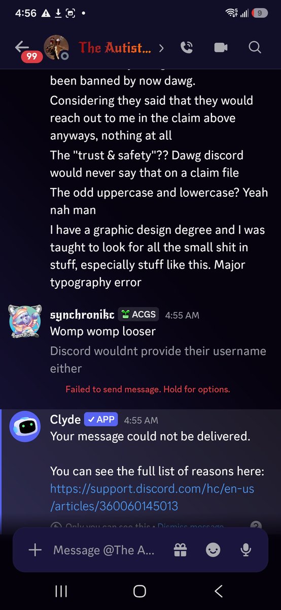 synchronikc's tweet photo. Hey guys so theres a new scam going around on discord please watch out! It would go something like this. They would also probably most likely provide a link to the support or to the user. PLEASE DONT CLICK ANY RANDOM LINK ON DISCORD!! https://t.co/Q2cM93DUmh