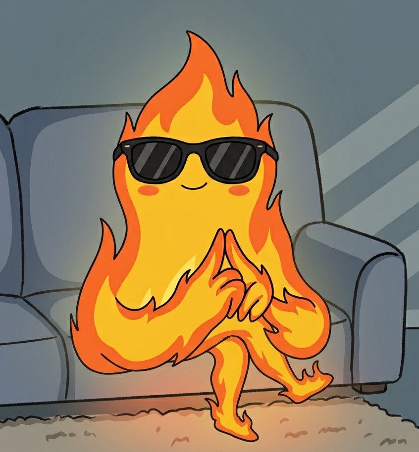 FlameByEmber's tweet photo. Just watching everything unfold. 
$flame $ember https://t.co/XuZkK5GlwC