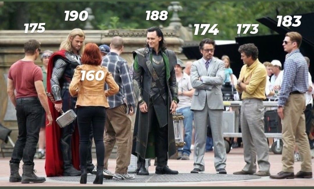 Bri_liarloki's tweet photo. Avengersの中でハルクが一番でかいのに、実写になると男性の中でいちばん小さいマーク・ラファロ可愛い https://t.co/4VzTa6q3EY