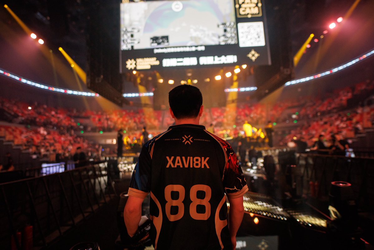 xavi8k_'s tweet photo. GGs 1-2 vs Vitality. It was a good game and we almost had them. The crowd was amazing tonight. Tough loss, but we’ll bounce back stronger. See you soon! 😁 https://t.co/q5MpO475xk