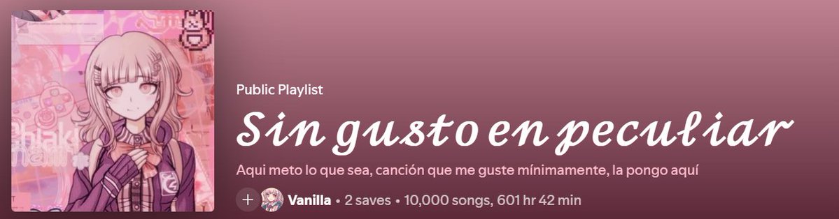VanilaXoffee's tweet photo. Llegué al límite de canciones que se puede añadir en una playlist de spotify... que se hace ahi? https://t.co/cu4QKFugZ3