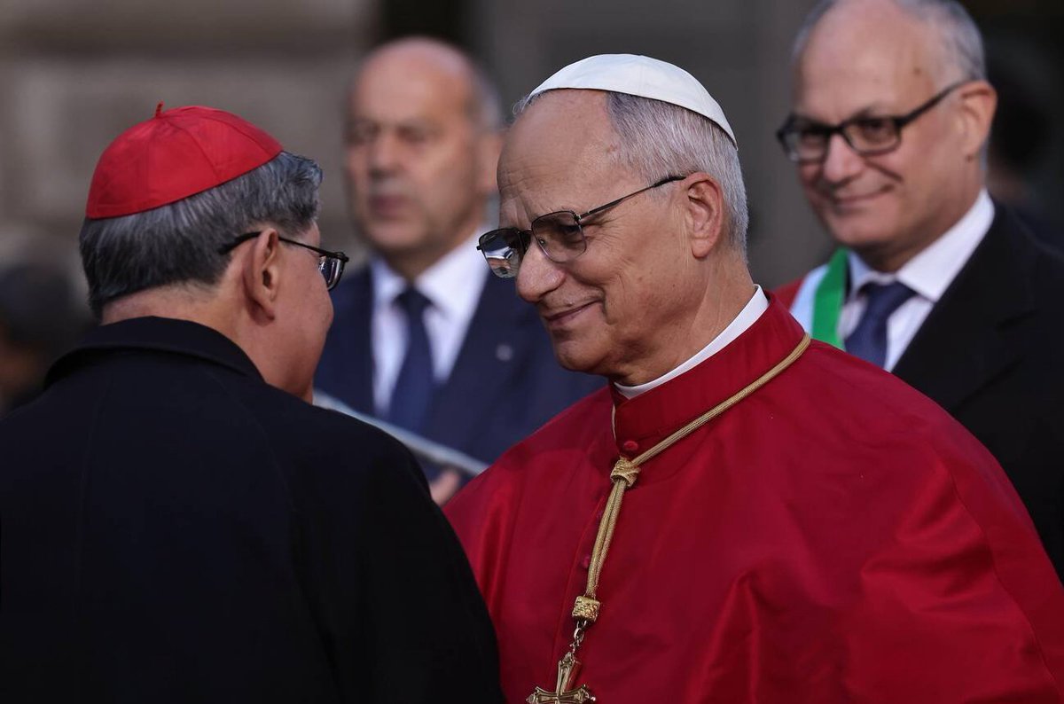 msloverlovugh's tweet photo. "This is someone who has special place on Pope Leo's heart"
....... https://t.co/bm4S6ddqEw