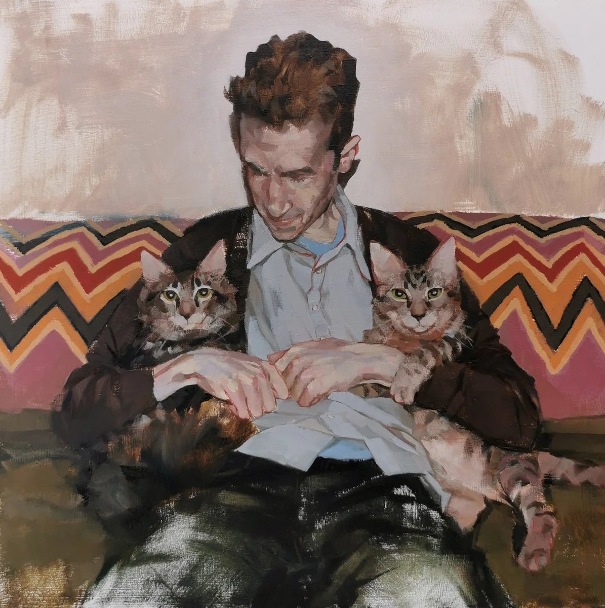 compositioning's tweet photo. Paintings by Bernadett Timko (2024-2026) https://t.co/6Bv2qdrWLQ