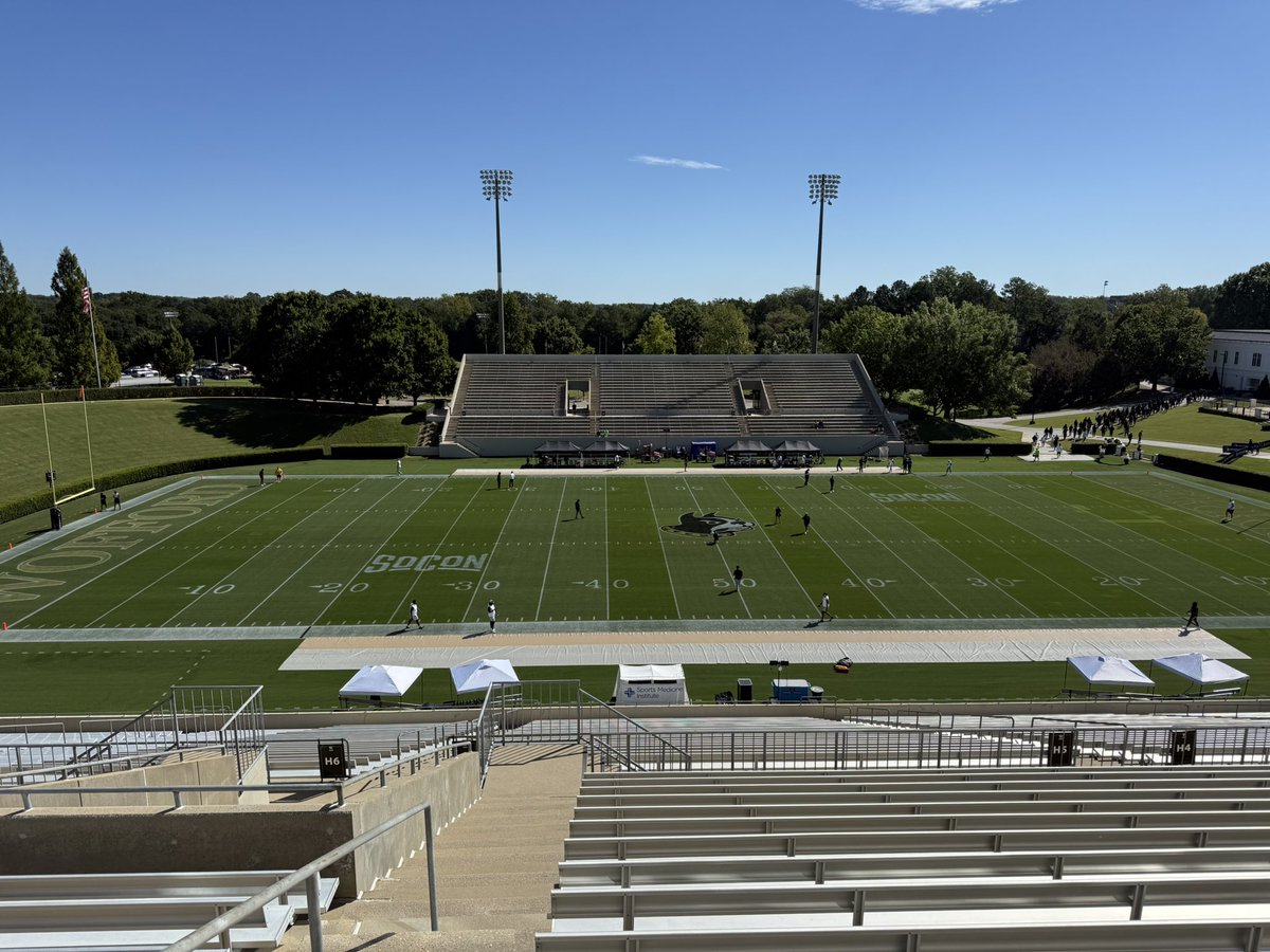 TTU_GESN's tweet photo. The GESN is ready to roll live from Spartanburg, SC as @TNTechFootball takes on Wofford. Countdown to kickoff starts at 11:30 CT live on @classicrock985 with the Voice of the Golden Eagles @NoahMcKayUCR and @Justin_Matheney on the call. https://t.co/VD5GgAk4r4